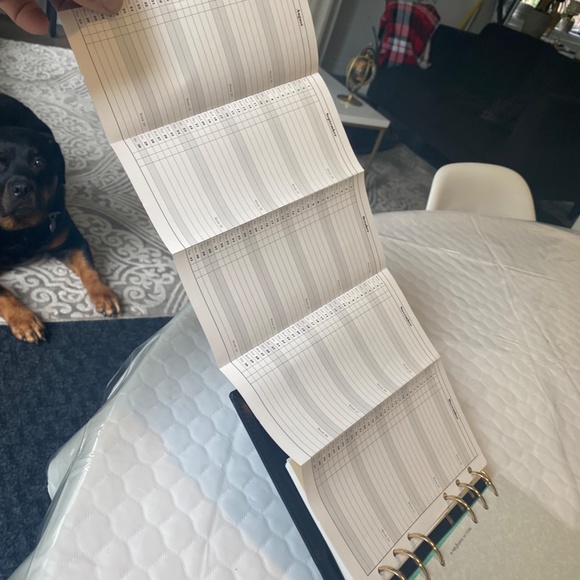 MONTBLANC ORGANIZER 6 RING BINDER - Picture 13 of 14